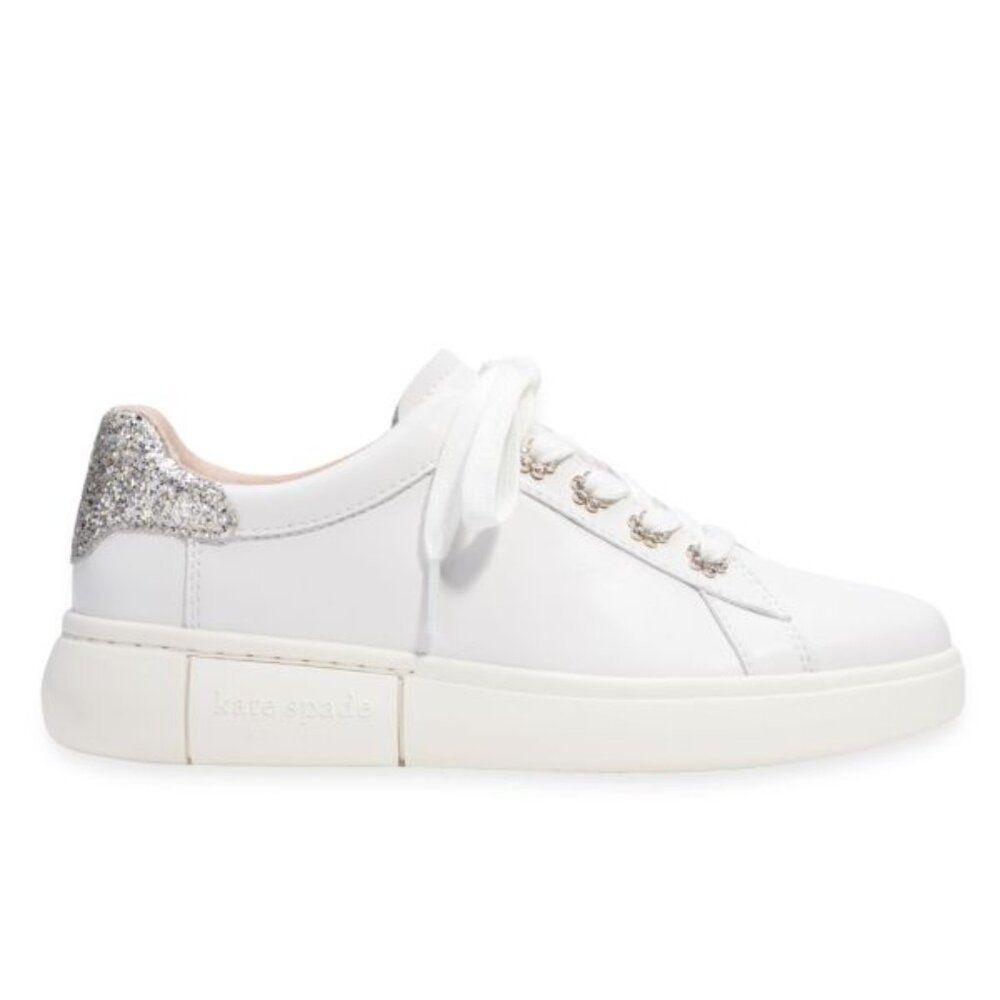 Kate Spade New York Lift Starlet Low-Top Sneakers Women Size 7 US 37.5 EU Casual
